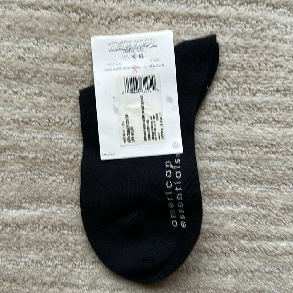 3 Pairs of NWT American Essentials Socks Black Dress Casual From Macy’s